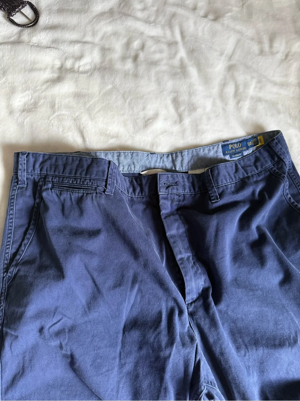 Polo by Ralph Lauren Navy Cotton Chinos